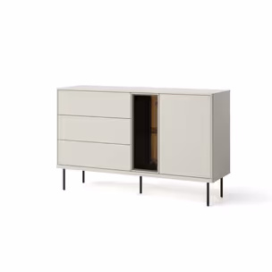 Komoda z oświetleniem EPIRO EP-03 134 cm - kaszmir
