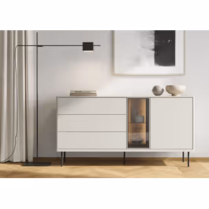 Komoda z oświetleniem EPIRO EP-04 161 cm - kaszmir