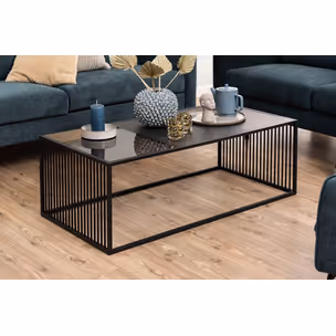 Stolik kawowy STRINGTON 120x60 - czarny
