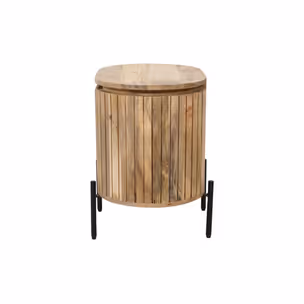 Szafka nocna drewniana HS-10L-MN lewa - mango naturalne