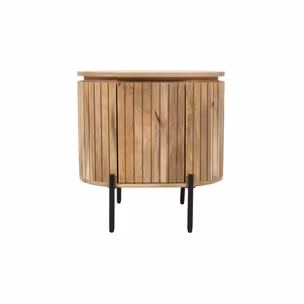 Szafka nocna drewniana HS-10R-MN prawa - mango naturalne
