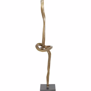 Dekoracja stojąca XL KNOT - złoty