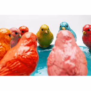 Miska dekoracyjna BIRDS GOSSIP - wielokolorowy