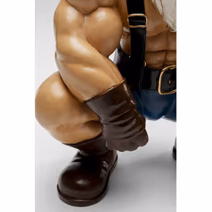 Figurka dekoracyjna GNOME MUSCLE 48 cm - wielokolorowy