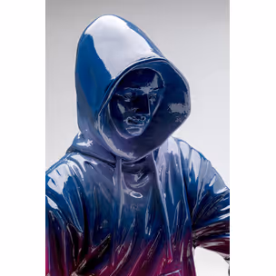 Figurka dekoracyjna STREET ART BOY Rainbow - wielokolorowy
