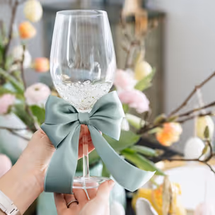 Kieliszek do wina CONFETTI 320 ml - zielony
