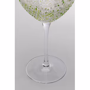 Kieliszek do wina CONFETTI 320 ml - zielony