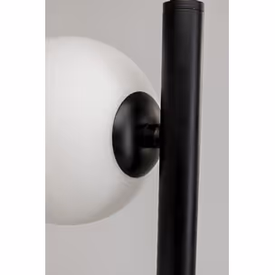 Lampa podłogowa SCALA BALLS - biały/czarny