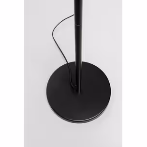 Lampa podłogowa SMOKE GOBLET BALL - czarny