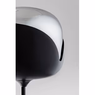 Lampa podłogowa SMOKE GOBLET BALL - czarny