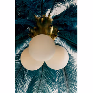 Lampa wisząca FEATHER PALM - zielony