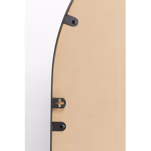 Lustro wiszące BELLA 77x173 - czarny