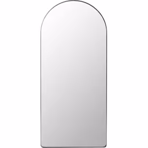 Lustro wiszące BELLA 77x173 - czarny