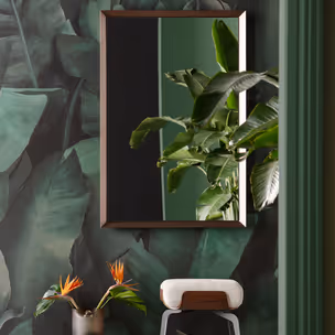 Lustro ścienne AREZZO COFFEE 80x120 - brązowy