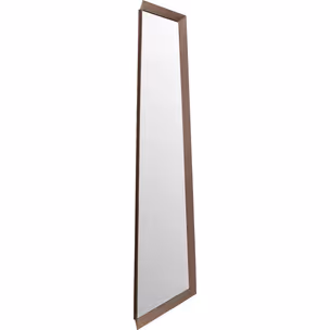 Lustro ścienne AREZZO COFFEE Trapez 65x160 - brązowy