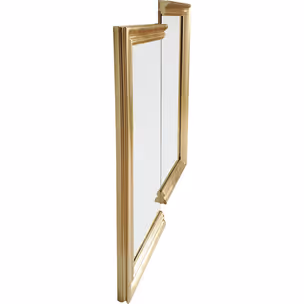 Lustro ścienne DOUBLE VISION 81x121 - złoty