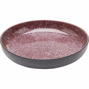 Miska ALISSA 23 cm 600 ml - czerwony/czarny