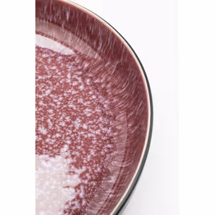 Miska ALISSA 23 cm 600 ml - czerwony/czarny