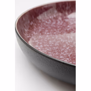 Miska ALISSA 23 cm 600 ml - czerwony/czarny