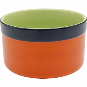 Miska CAPRI 350 ml - pomarańczowy/zielony