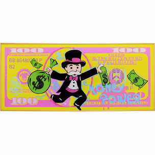 Obraz GRAFFITI MONEY 160x70
