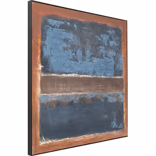 Obraz SILENCE BLUE 120x120