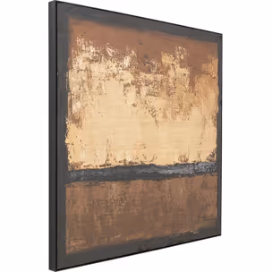 Obraz SILENCE BROWN 120x120