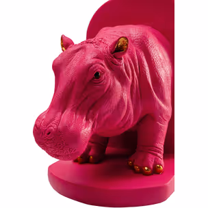 Podpórki na książki RHINO PARTY - czerwony