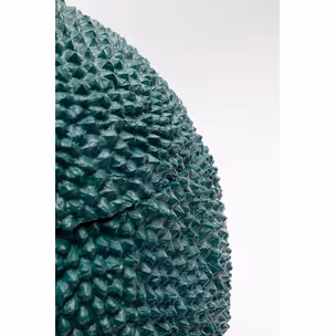 Pojemnik dekoracyjny JACKFRUIT CHAMELEON - zielony/złoty
