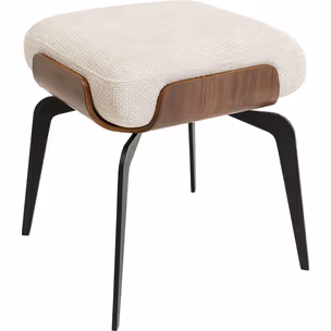 Taboret MARC - beżowy/czarny