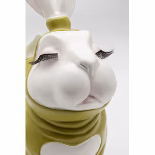 Skarbonka FETISH BUNNY STANDING - limonkowy