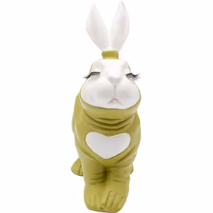 Skarbonka FETISH BUNNY STANDING - limonkowy