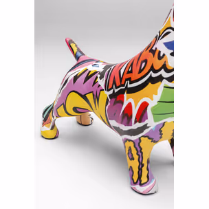 Skarbonka GRAFFITI PIXEL DOG - wielokolorowy