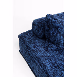 Element sofy modułowej PORTOFINO - niebieski