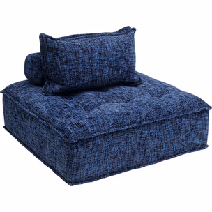 Element sofy modułowej PORTOFINO - niebieski