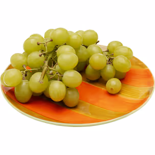 Talerz deserowy CAPRI 20 cm - pomarańczowy/żółty
