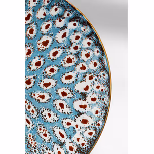 Talerz obiadowy GIOIA 27 cm - niebieski