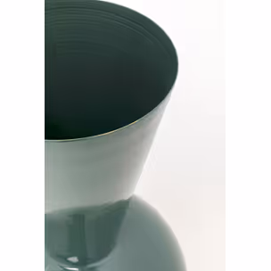 Wazon stalowy BLOW 60 cm - niebieskozielony