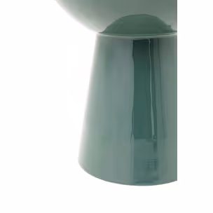 Wazon stalowy BLOW 60 cm - niebieskozielony
