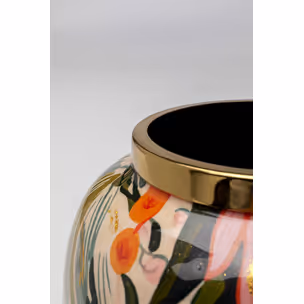 Wazon JUNGLE 17 cm - wielokolorowy