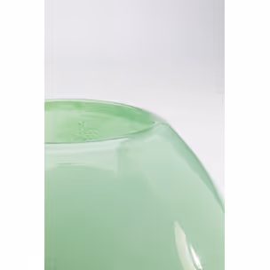 Wazon szklany PUNTI 20 cm - zielony
