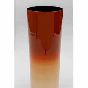 Wazon RICI 30 cm - czerwony/beżowy