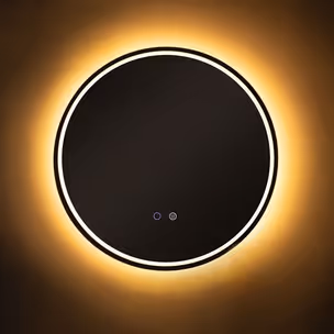 Lustro okrągłe z podświetleniem LED D3004-60 - lustrzany
