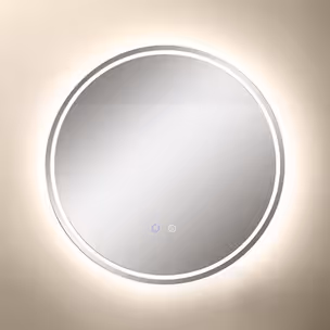 Lustro okrągłe z podświetleniem LED D3004-60 - lustrzany