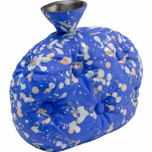 Wazon COLORE BLOB 22 cm - niebieski