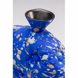 Wazon COLORE BLOB 22 cm - niebieski