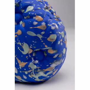 Wazon COLORE BLOB 22 cm - niebieski