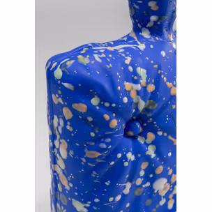 Wazon COLORE BLOB 28 cm - niebieski
