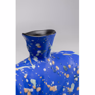 Wazon COLORE BLOB 28 cm - niebieski