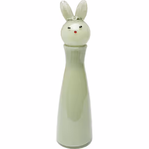 Wazon z korkiem TOJA FACE 41 cm - zielony